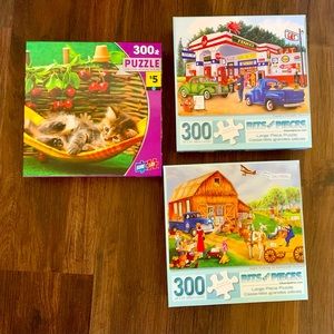 Jigsaw Puzzle Collection (Set of 3)